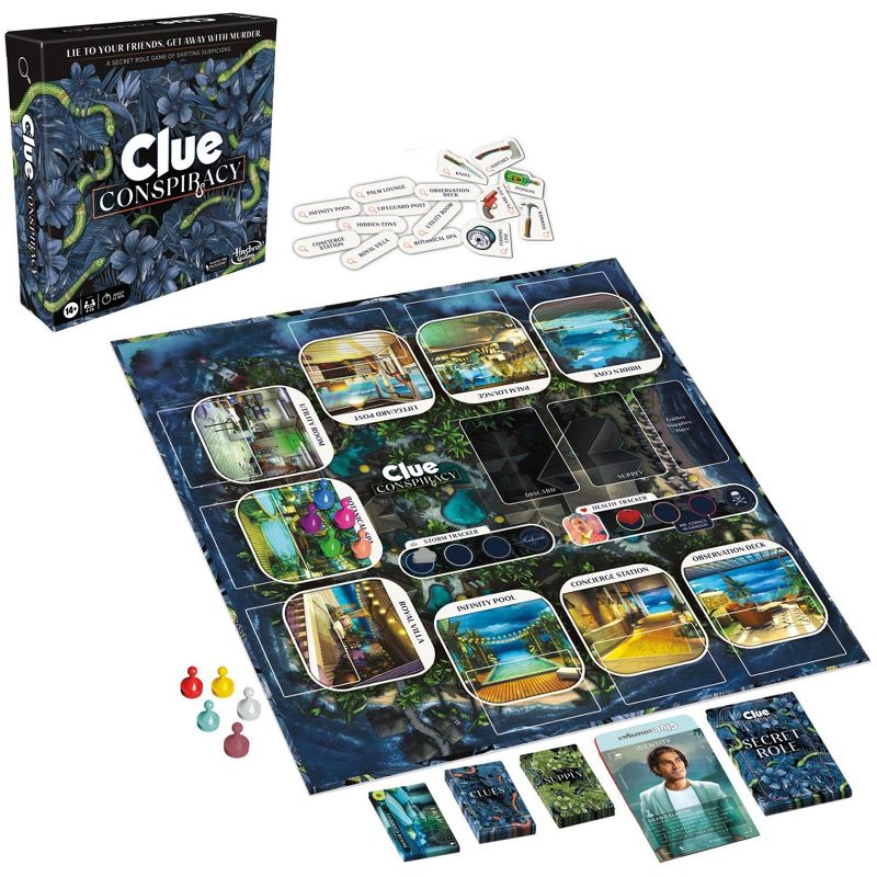 Clue Conspiracy Mystery Game, 4 of 14