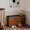 Shelbie 12 Pair Shoe Storage Bench - 2 of 4