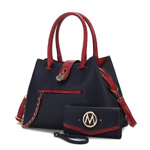 MKF Collection Edith Vegan Leather Women’s Tote Bag with Wallet by Mia K - 1 of 4