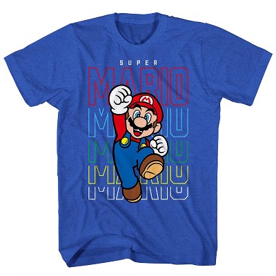 Mens Nintendo Super Mario Shirt - Mario, Luigi, Zelda, Kirby, and Donkey Kong Vintage Tee