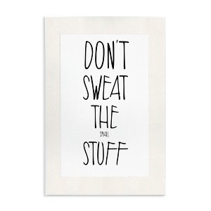 Stupell Industries Don't Sweat Small Stuff Wall Plaque Art, 10" x 15" - 1 of 4