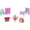 Peppa Pig “Bedtime with Peppa” Accessory Set – 3" Peppa Figure, Bed, Wardrobe, Vanity, Radio & Dollhouse - 2 of 4