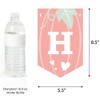 Big Dot of Happiness Girl Little Pumpkin - Fall Birthday Party Bunting Banner - Party Decorations - Happy Birthday - 3 of 4