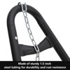 GustoWave Hammock Stand, Heavy-Duty Portable Hammock Stand Only, 550-Pound Capacity Camping Stand,Powder-Coated Steel Frame Universal Double - 3 of 4