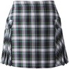 School Uniform Young Women's Side Pleat Plaid Skort Above the Knee - 2 of 2