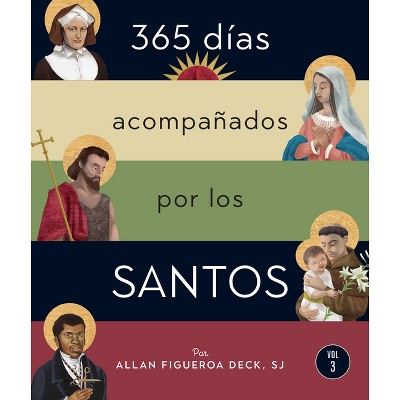 365 Días Accompañados Por Los Santos - by  Allan Figueroa Deck (Paperback)