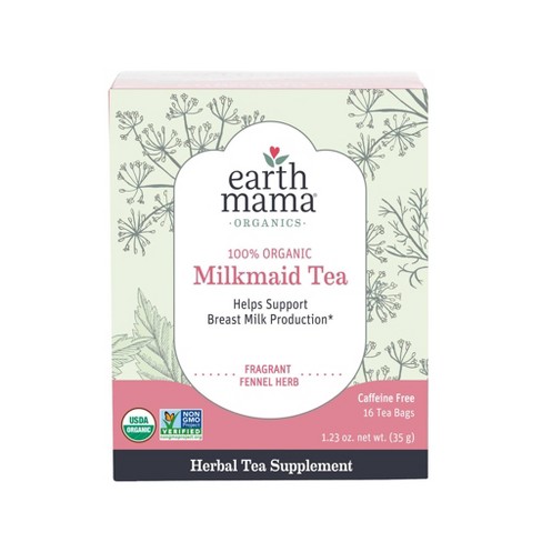 Earth Mama Organics Milkmaid Tea - 0.2oz/16ct - image 1 of 4