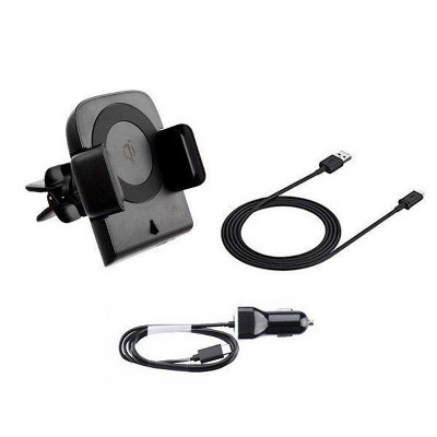  Robotic Fast Wireless Charge Phone Mount with Air Vent Clip 