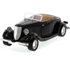 1934 Ford Coupe Convertible Black 1/24 Diecast Model Car by Motormax - 2 of 3