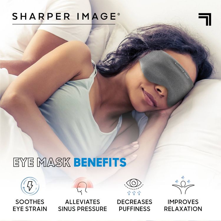 Sharper Image Weighted Hot and Cold Eye Mask, 4 of 7