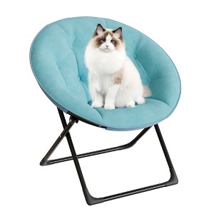 1 Iron Cotton Indoor Flower Chair - Comfortable Indoor Chair, Decorative Chair - 1 of 4