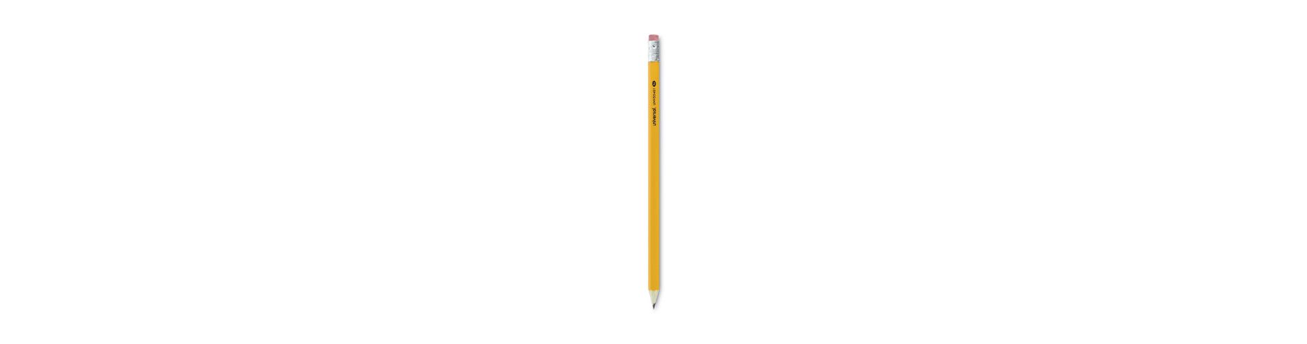 Universal #2 Pre-Sharpened Woodcase Pencil, HB (#2), Black Lead, Yellow Barrel, 24/Pack