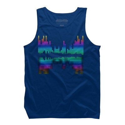 Men's Design By Humans City of Sounds By clingcling Tank Top