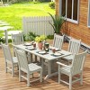 WestinTrends Malibu 7 Piece Outdoor Patio Dining Set Outdoor Dining Table with Dining Chair - 2 of 4