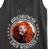 Women's - Disney - Merida Greatness Lies Within Graphic Racerback Tank - 2 of 4
