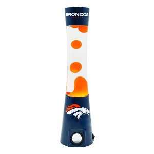 NFL Denver Broncos Magma Lamp Speaker - 1 of 3