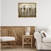 Stupell Industries Fence Perched Country Bird Floating Frame Canvas Art - 3 of 4