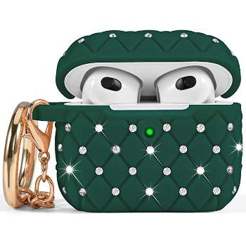 Worryfree Gadgets Case Compatible With Airpods 3 Case Generation 3 Bling  Rhinestone Cover For Women Girls Tpu Protective Shockproof Case : Target