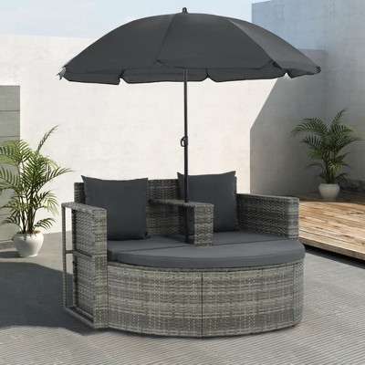 Garden Chair GreyvidaXL