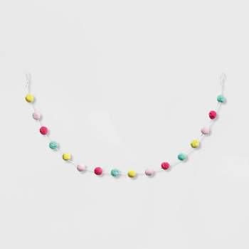 60" Pom Pom Bright Garland - Spritz™