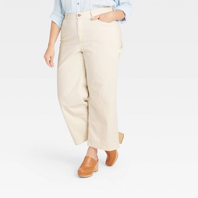 women's plus size carpenter pants