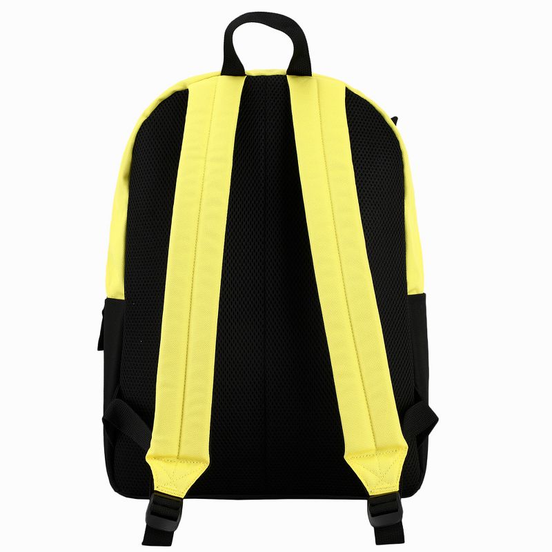 Pokemon Pikachu Anime Cartoon Yellow & Black Polyester Tech Backpack, 5 of 7
