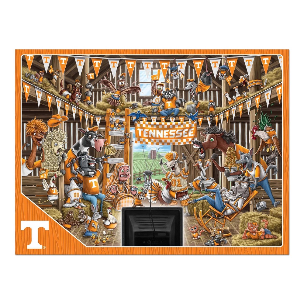 Photos - Jigsaw Puzzle / Mosaic NCAA Tennessee Volunteers Barnyard Fans 500pc Puzzle