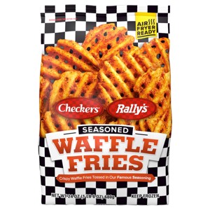 Checkers Rallys Seasoned Frozen Waffle Fries - 24oz - 1 of 4