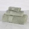 Organic Cotton Medium Weight Solid Towel Set by Blue Nile Mills - 2 of 4