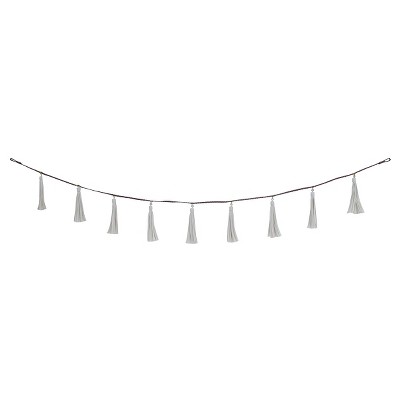 leather tassel garland