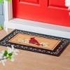 Evergreen Classic Cardinal and Dogwood Sassafras Indoor Outdoor Switch Doormat 1'10"x10" Multicolored - 2 of 2
