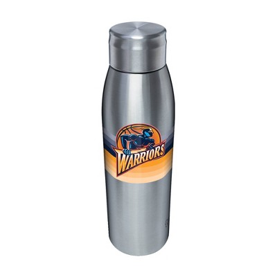 NBA Golden State Warriors 17oz Retro Stripe Stainless Water Bottle