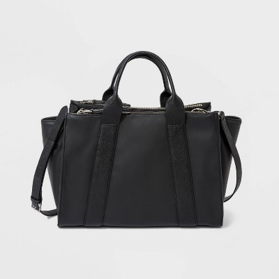 Satchel Handbag - Universal Thread™ Black