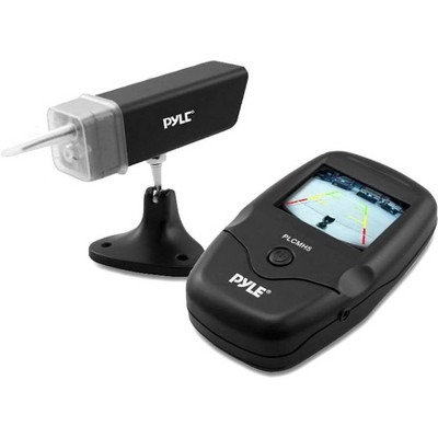 Pyle Wireless Night Vision Waterproof Backup Camera System - PLCMH6 - 2.5" LCD + 12V