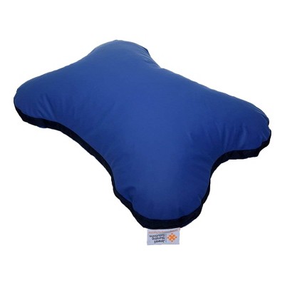 Bedsore Rescue All Purpose Hypoallergenic Ergonomic Contoured Positioning Support Bolster Bed Cushion Pillow for Pressure Relief, Blue
