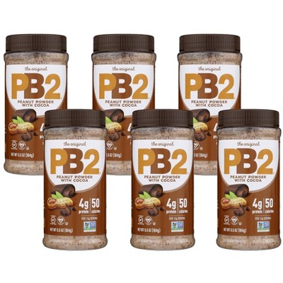 PB2 Peanut Powder With Cocoa - Case of 6/6.5 oz