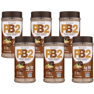 PB2 Peanut Powder With Cocoa - Case of 6/6.5 oz - 1 of 4