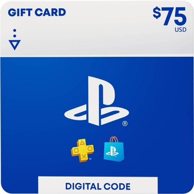 Playstation Store Gift Card 75 digital Target