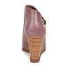 Journee Collection Womens Glam Inside Zip Wedge Booties - 3 of 4