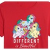 Women's - My Little Pony - Different Is Beautiful Cropped Graphic T-Shirt - 2 of 4