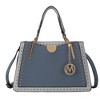 MKF Collection Aubrey Color Block Women's Satchel Bag by Mia K - 2 of 4