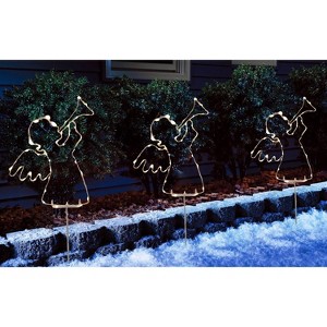 Sienna Pathway Decor, LED Warm White Angel 26.3 in. - 1 of 1