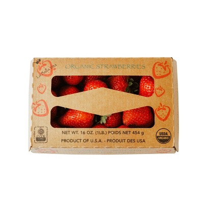 La Bella Vita Organic Strawberries 16oz Target