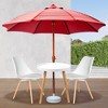 Good Ideas Outdoor Umbrella Stand Patio Base for 1 and 1.5 Inch Poles, White - 4 of 4