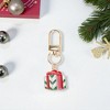 Unique Bargains Christmas Keychain Lobster Clasp Zinc Alloy Multicolor 1 Pc - 4 of 4