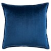 Torenia Pillow - Blue/White - 18"X18" - Safavieh - 3 of 4