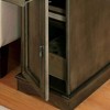 Vynxaria 1pc Modern Transitional Side Table/Nightstand - Gray Finish - 4 of 4