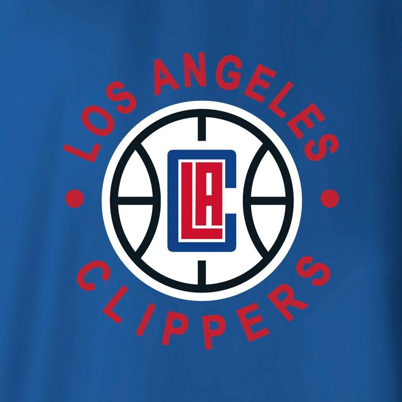 NBA Los Angeles Clippers Women&#39;s Dolman Shirt Sleeve T-Shirt, 4 of 5