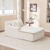 Upholstered Chaise Lounge Sleeper Sofa Bed Couch Sleeper Chair Single Sofa Lazy Sofa Accent Chair - ModernLuxe - 4 of 4