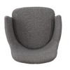 Kumasinova 2-Piece Classic Dining Chair, Fabric Upholstered Armchair, Iron Frame with Wood Finish, Kitchen Chair with Contoured Support - 4 of 4